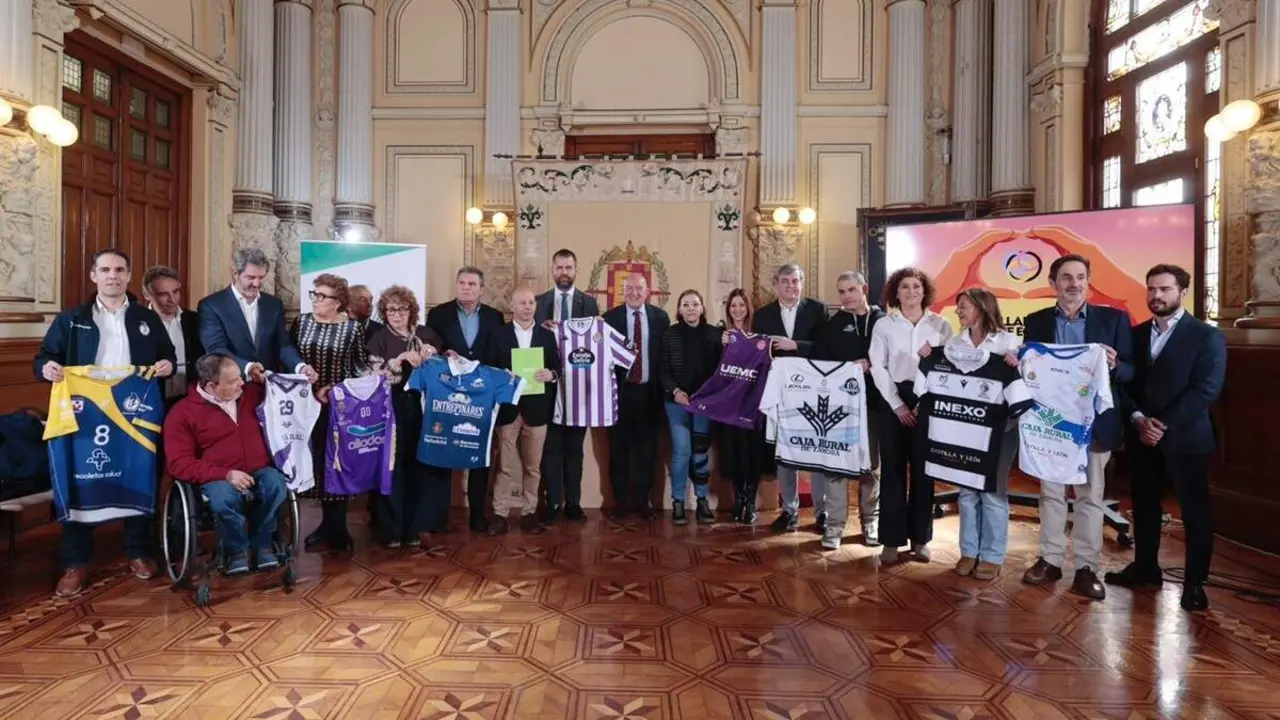 Presentacion nueva campana Valladolid hace equipo deporte y salud mental Ayuntamiento