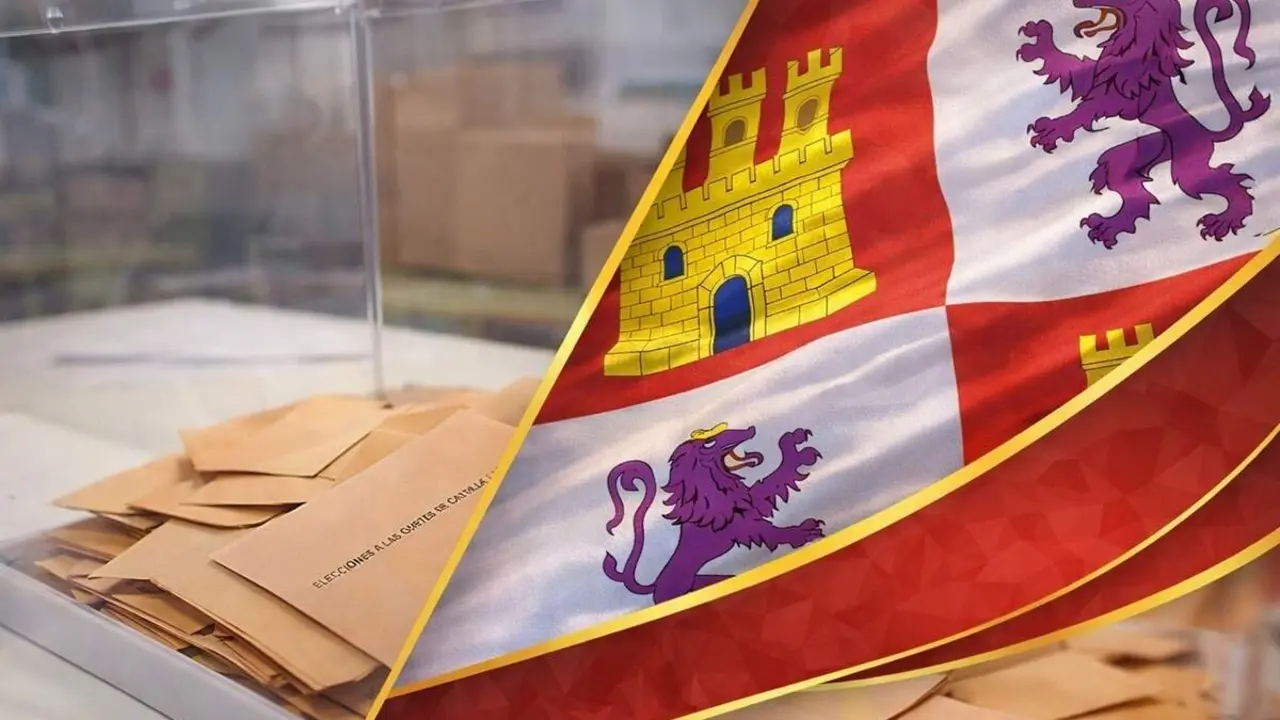 Montaje elecciones 15 de marzo jornada votaciones Castilla y Leon