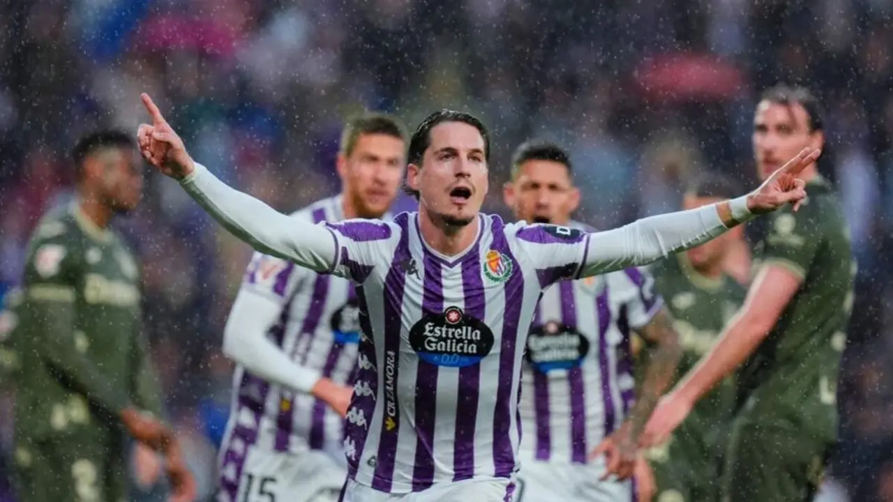 Cronica victoria Real Valladolid vs Leganes celebracion gol Sergi Canos Zorrilla