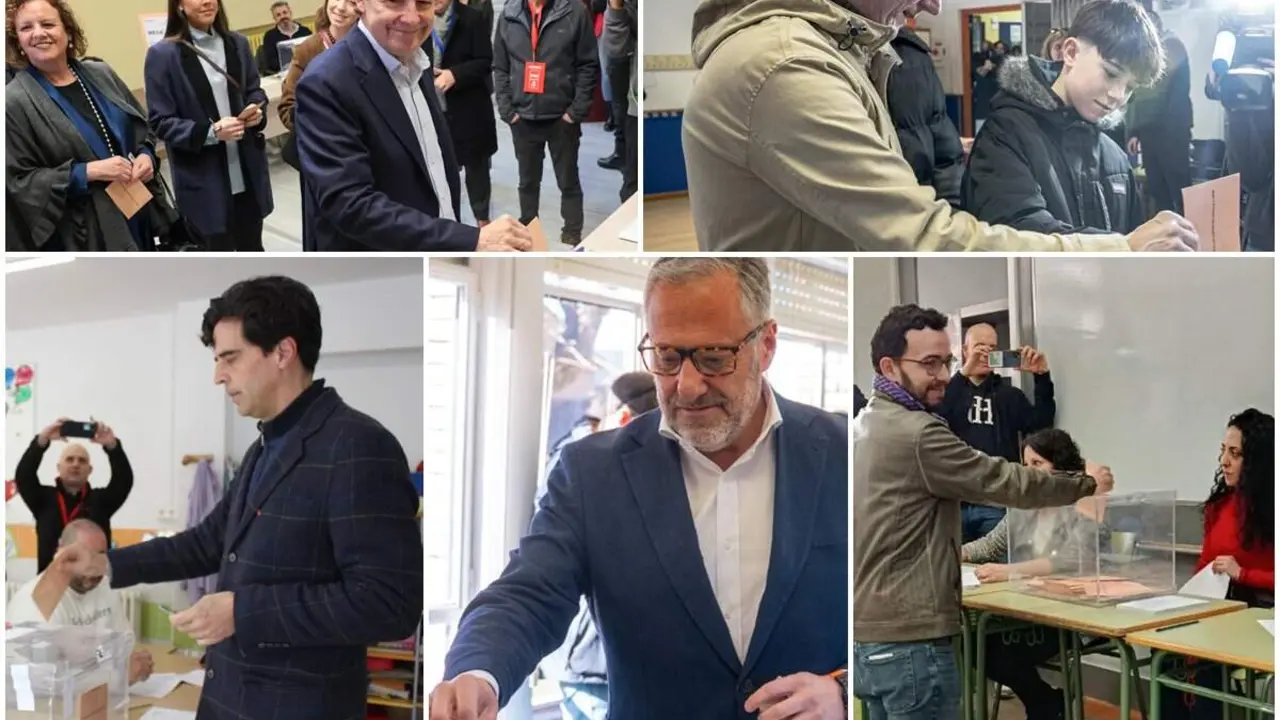 Votaciones candidatos elecciones 15-M Castilla y Leon urnas colegios electorales