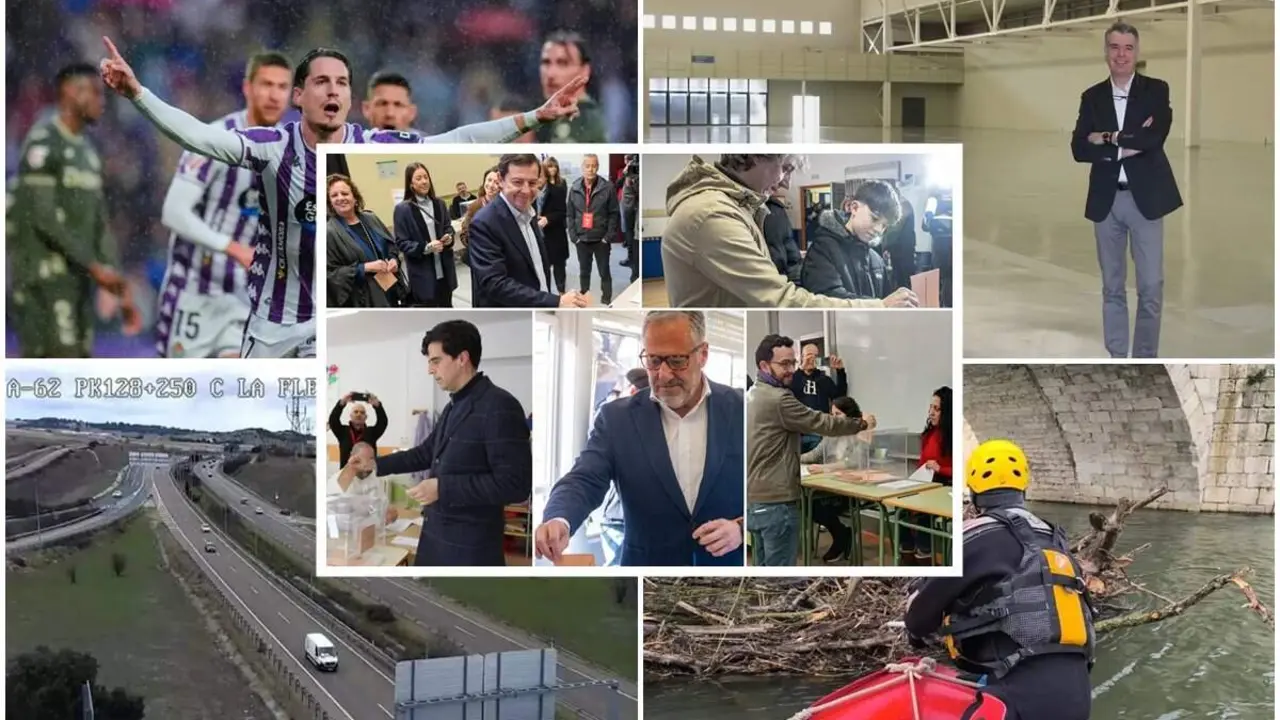Repasa noticias destacadas Valladolid semana domingo 15 marzo 2026 mosaico
