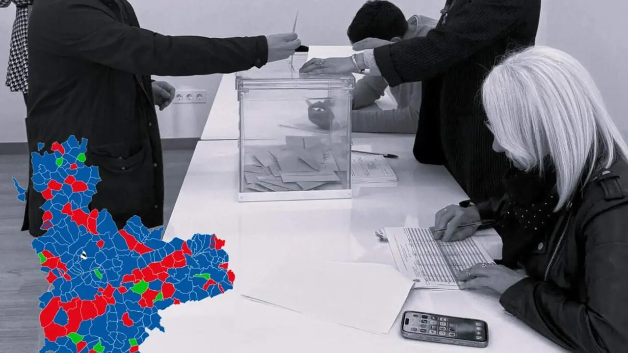 Resultados elecciones Castilla y Leon 2026 pueblos provincia Valladolid