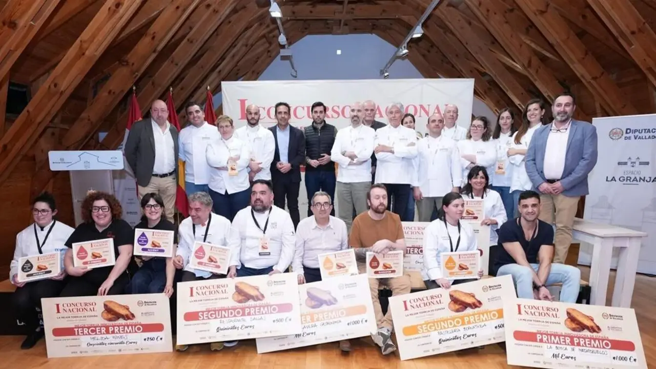 Ganadores I Concurso Nacional de Torrijas Alimentos de Valladolid Diputacion