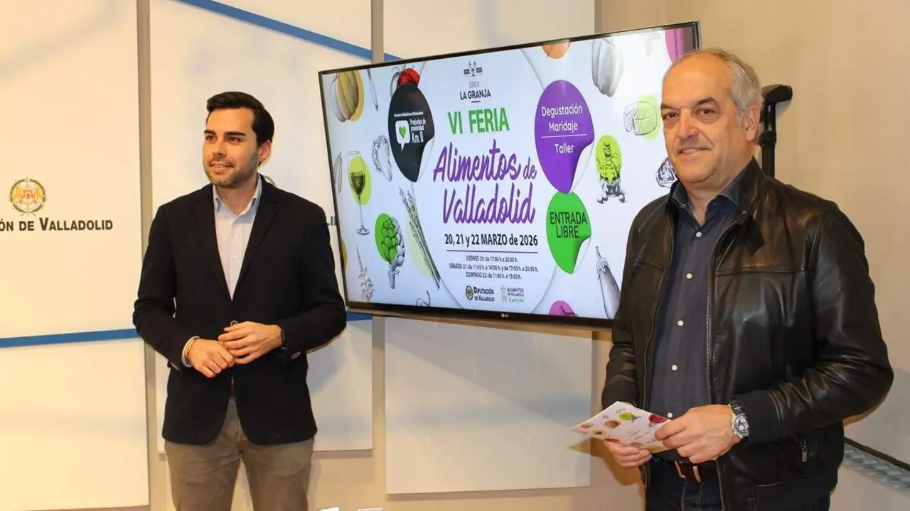 Presentacion VI Feria de Alimentos de Valladolid Diputacion