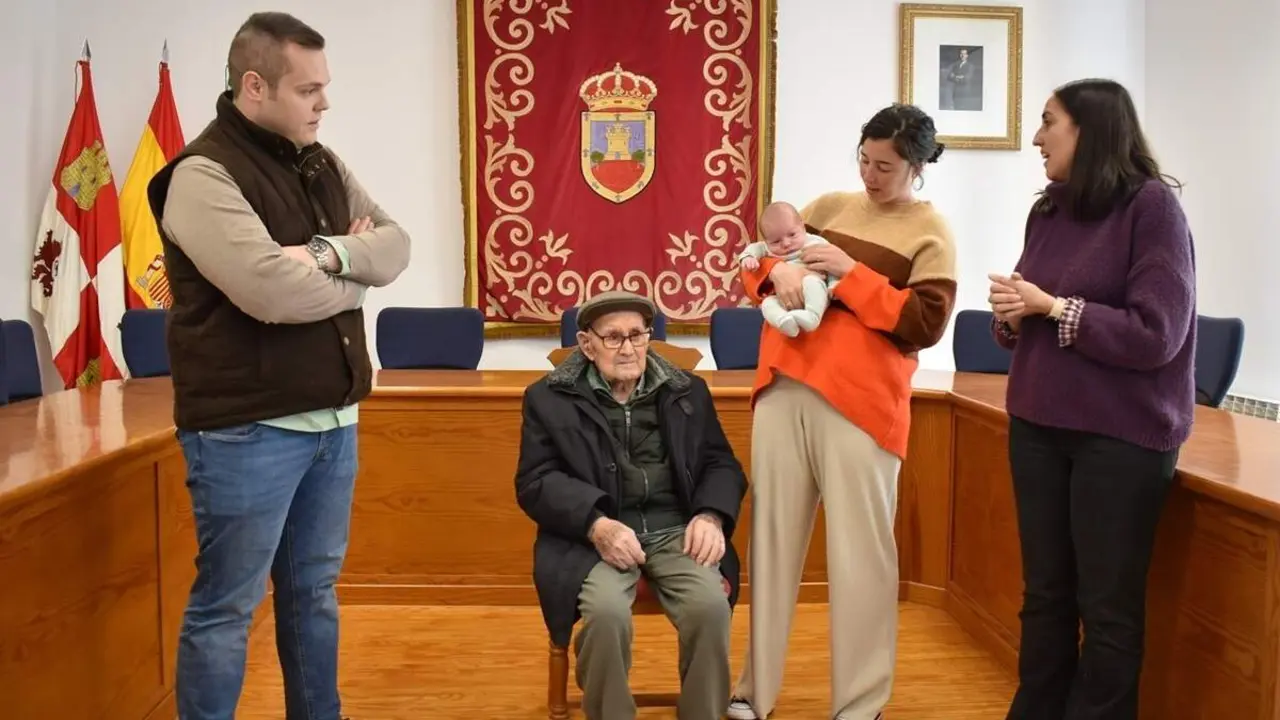 Encuentro vecinos mas mayor y mas joven de Cigales Dia del Padre 2026