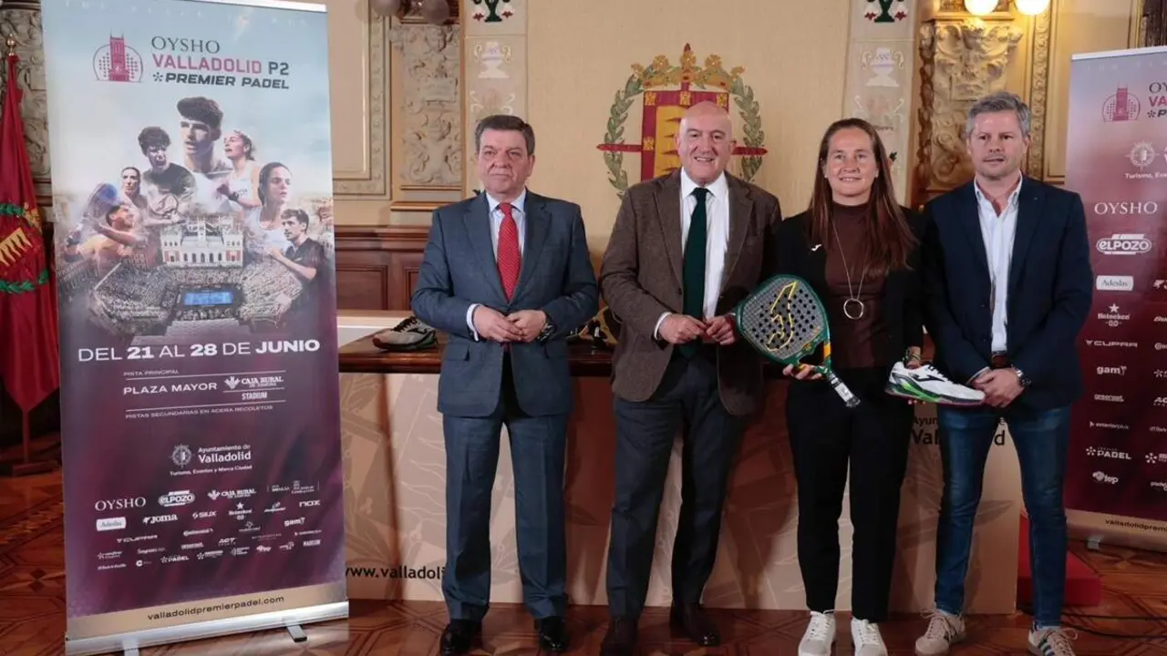 Presentacion nueva edicion Premier Padel 2026 Ayuntamiento Valladolid y Junta