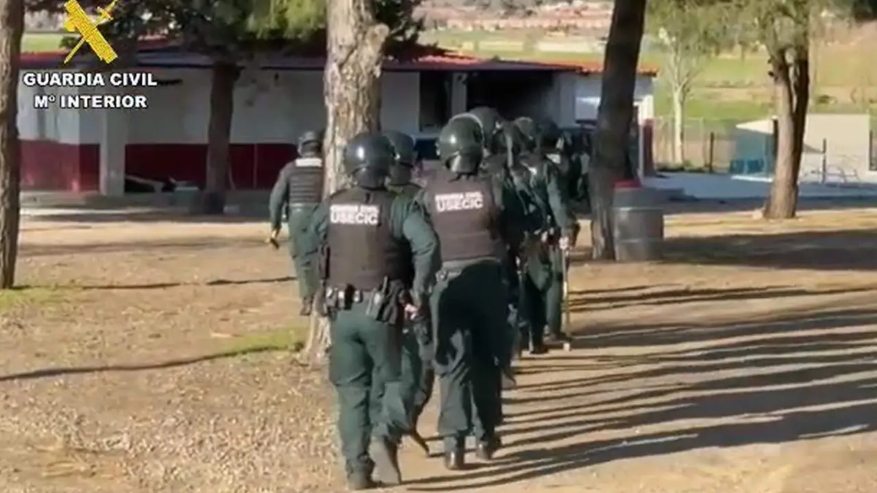 Operacion Guardia Civil Saturpa banda criminal robos mercancias camiones