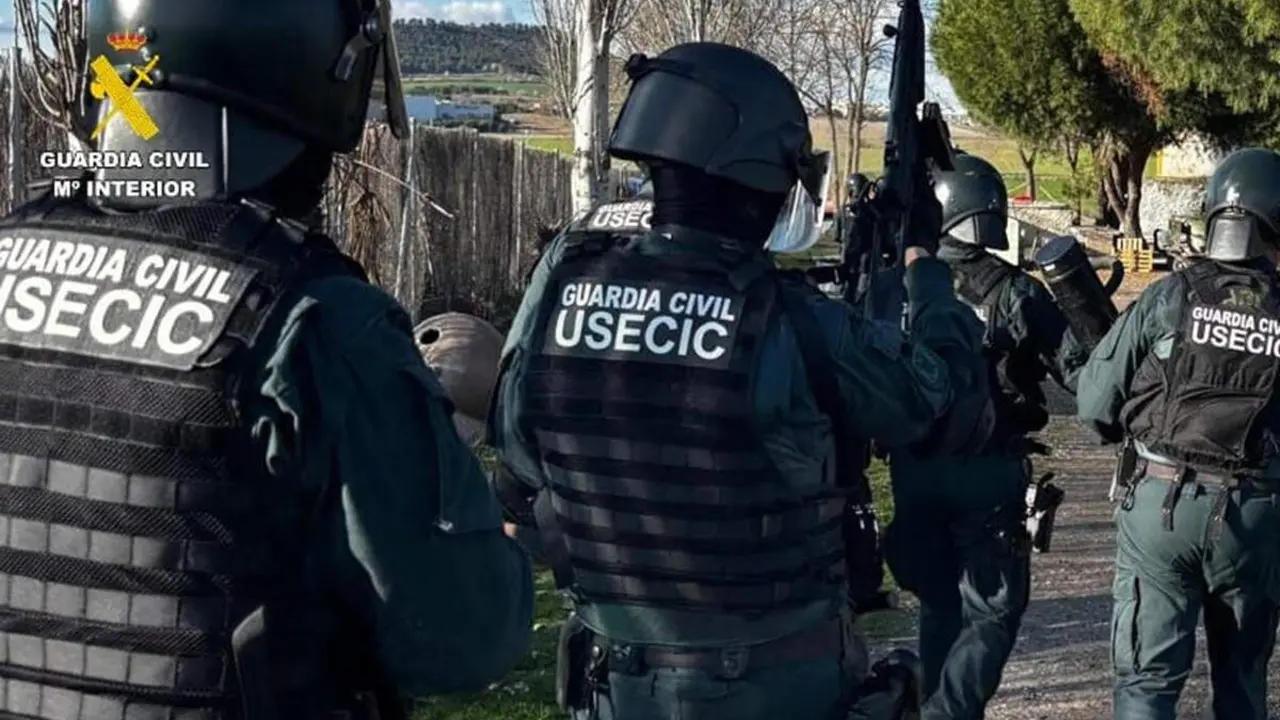 Operacion Guardia Civil Saturpa desarticulada banda criminal robos mercancias camiones