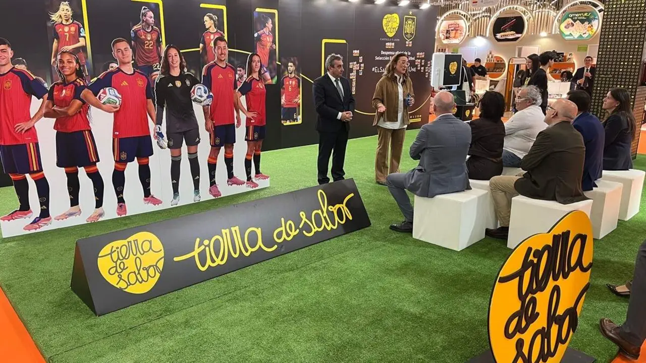 Stand Tierra de Sabor Feria Alimentaria Barcelona 2026 anuncio Premios Cincho