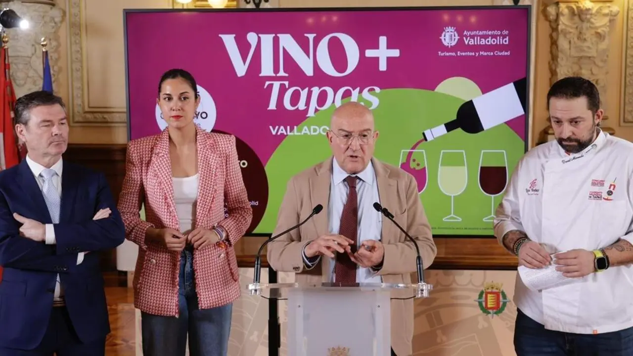 Presentacion novedades segunda edicion Vino + Tapas Ayuntamiento Valladolid