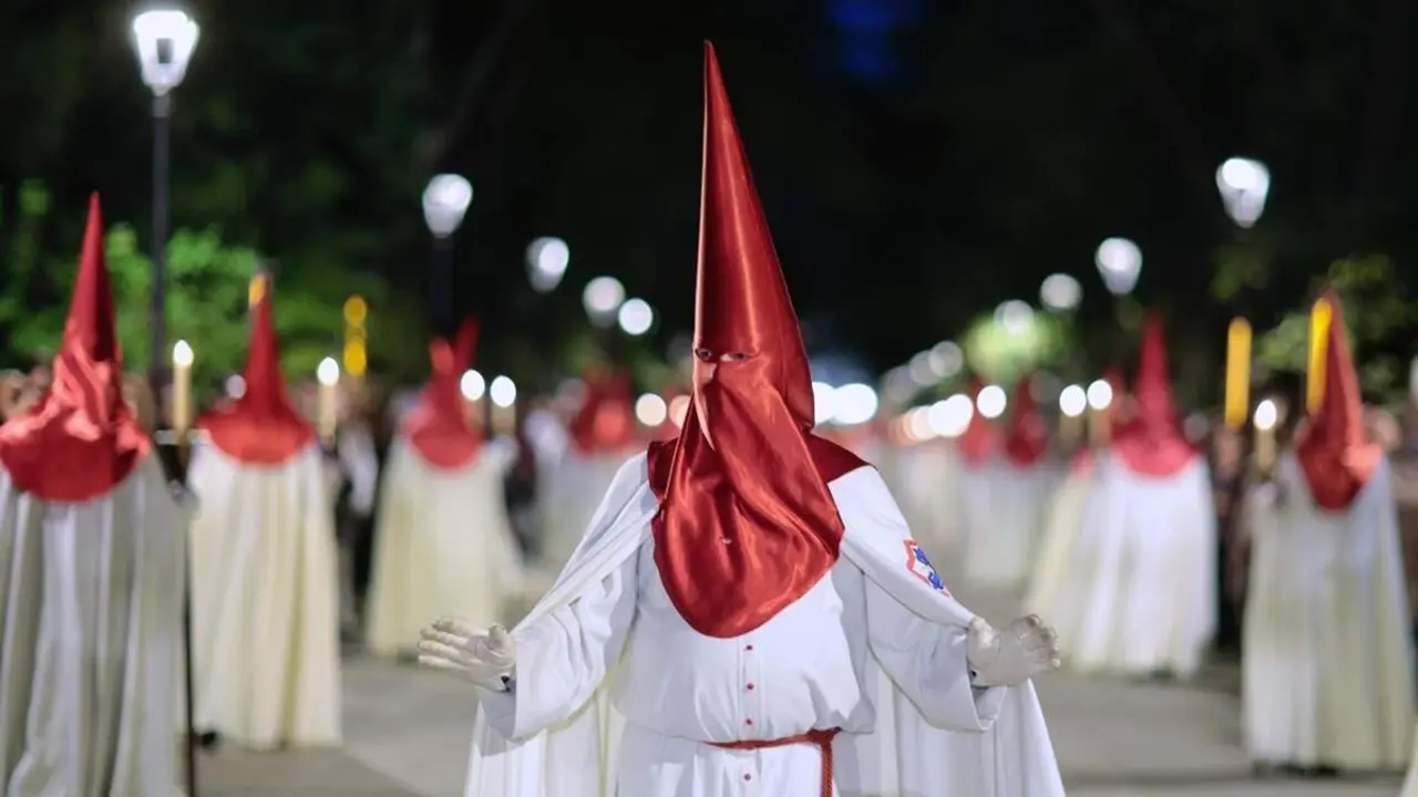 Procesion Santisimo Cristo de los Trabajos Siete Palabras Domingo de Resurreccion Valladolid