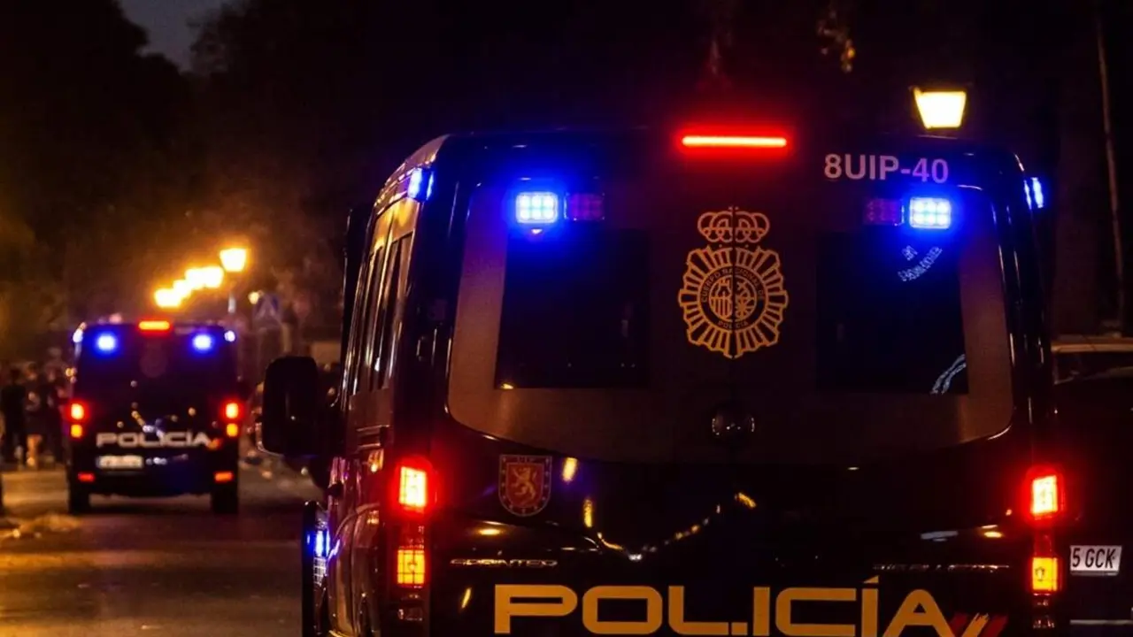 Furgones Policia Nacional Valladolid sucesos detenciones noche trafico drogas