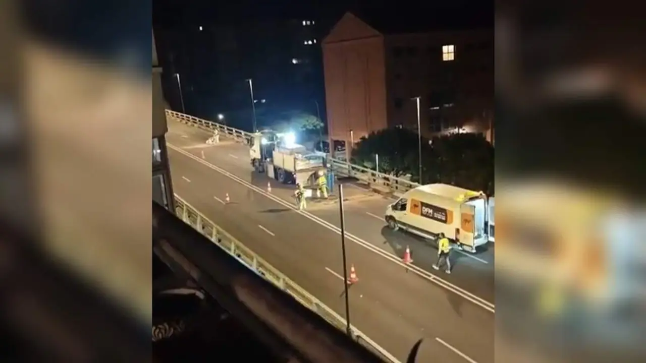 Quejas vecinos zona Arco de Ladrillo Valladolid obras viaducto reparacion juntas de dilatacion