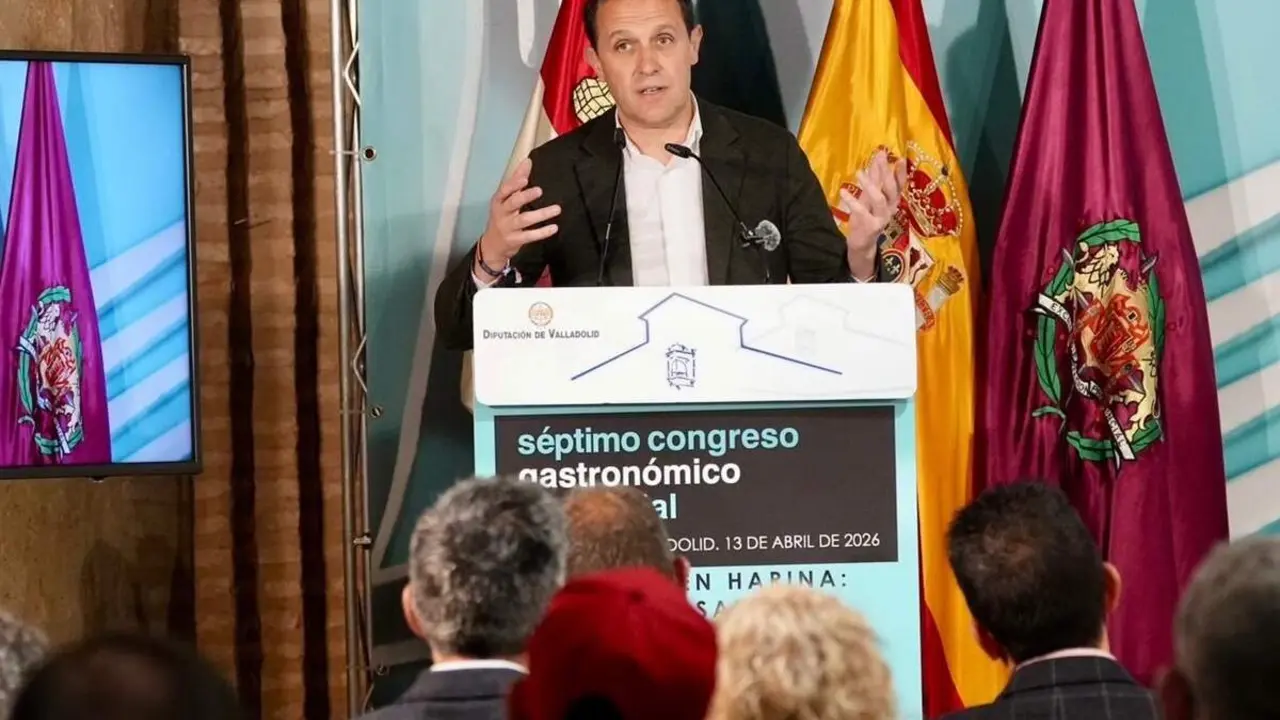 Intervencion Conrado Iscar Congreso Gastronomico Mayorga 2026 Diputacion Valladolid