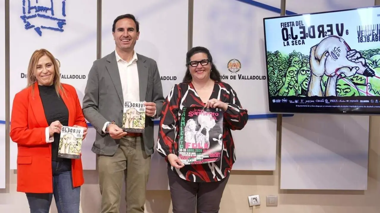 Presentacion XVII Fiesta del Verdejo de La Seca Diputacion Valladolid