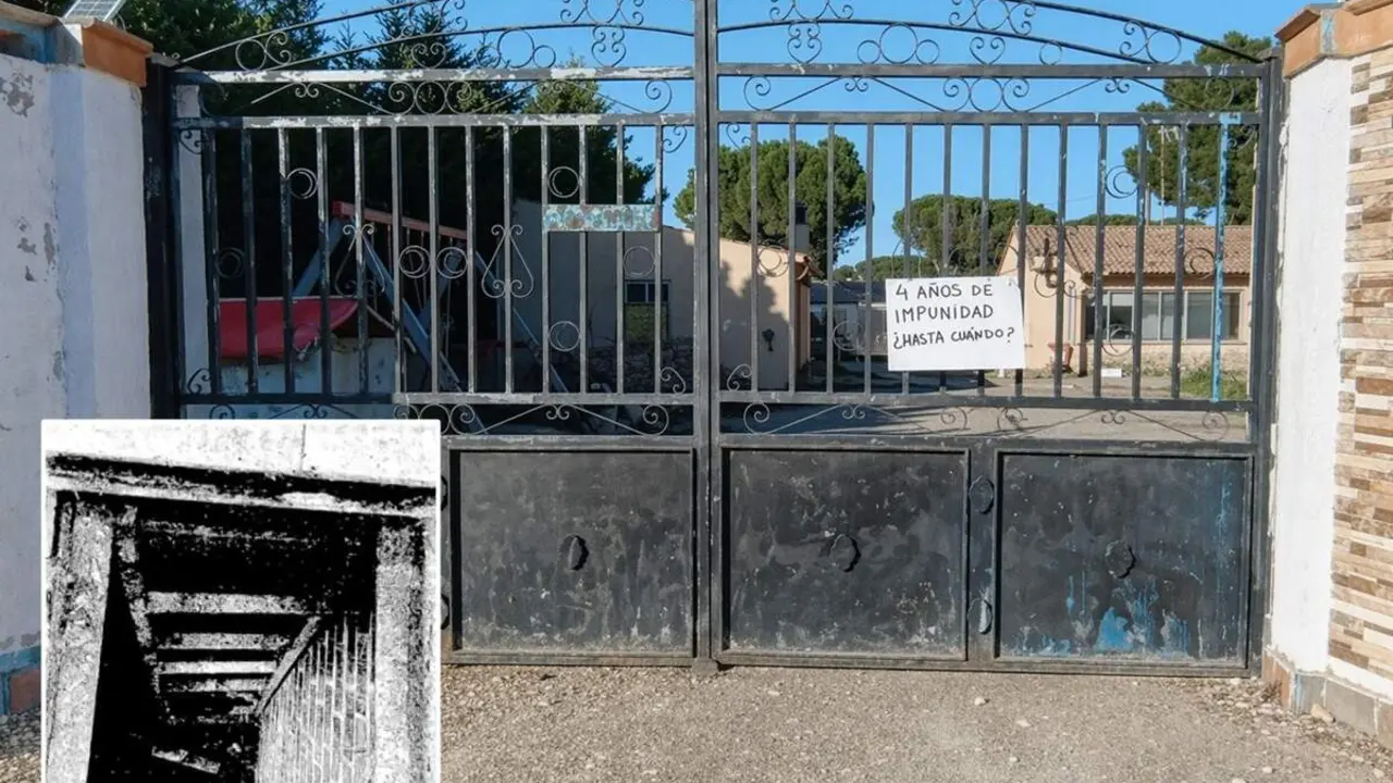 Entrada chalet Oscar zulo crimen Esther Lopez investigacion Traspinedo