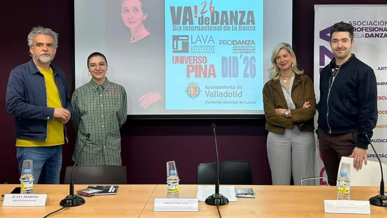 Presentacion programacion Dia Internacional de la Danza 2026 Ayuntamiento Valladolid