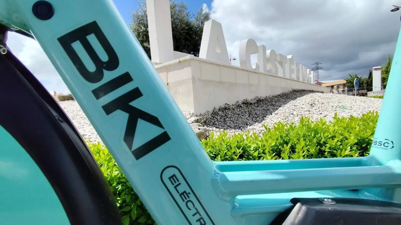 Sistema bicicleta publica Biki La Cisterniga Ayuntamiento Valladolid