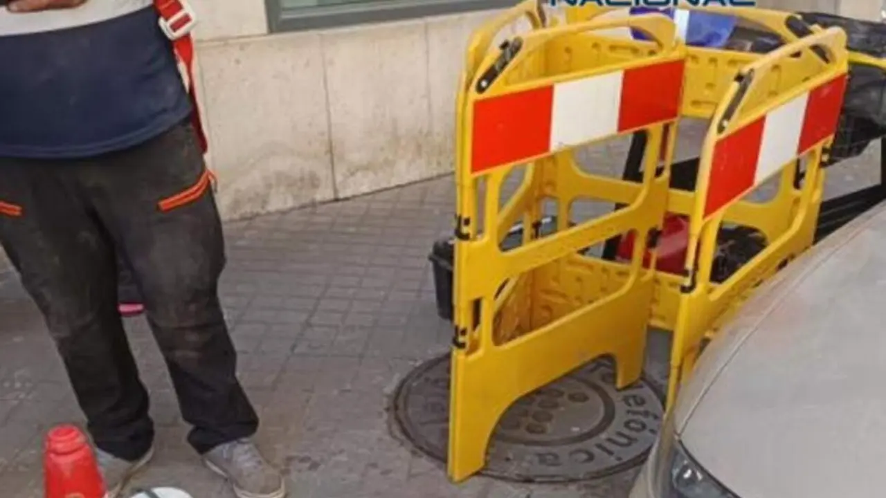 Intento robo cobre hombres disfrazados operarios centro Valladolid grupo itinerante especializado