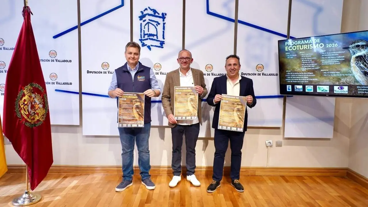 Presentacion Programa Ecoturismo 2026 Mojados Diputacion Valladolid
