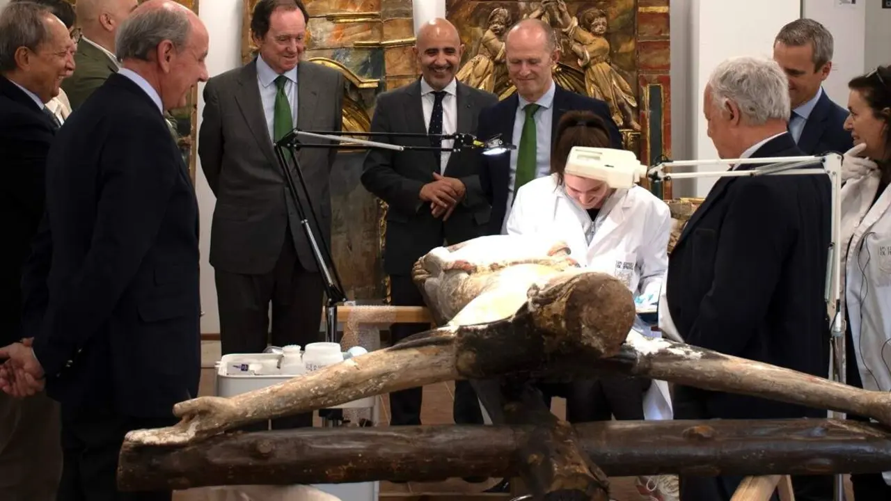 Visita Hub Innovacion Cultural Monasterio de Santa Maria de Valbuena convenio Fundacion Iberdrola y Las Edades del Hombre