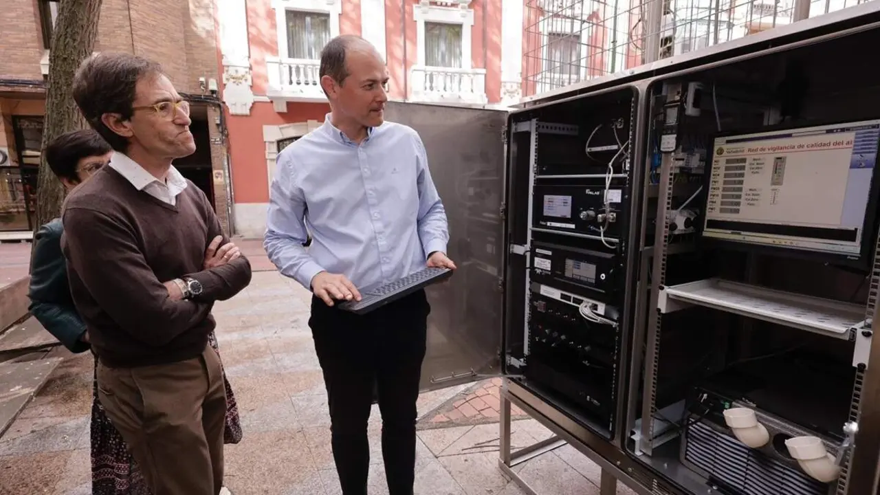 Nueva estacion portatil Red Control Contaminacion Atmosferica Ayuntamiento Valladolid