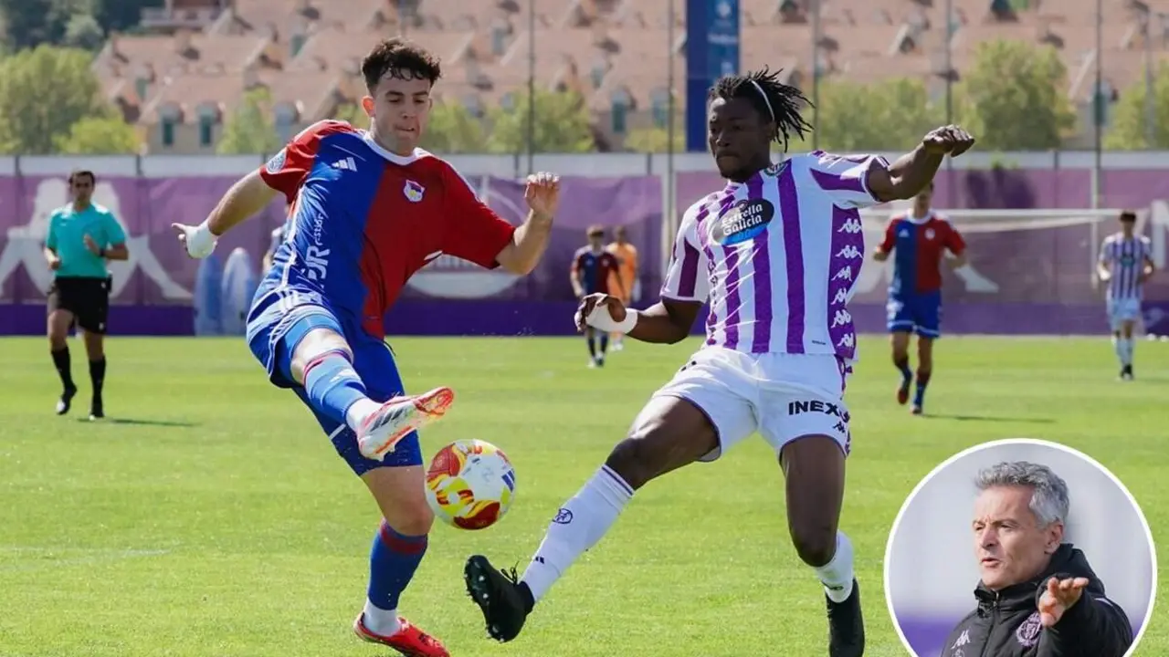 Brain partido canterano Real Valladolid Promesas convocatoria Fran Escriba