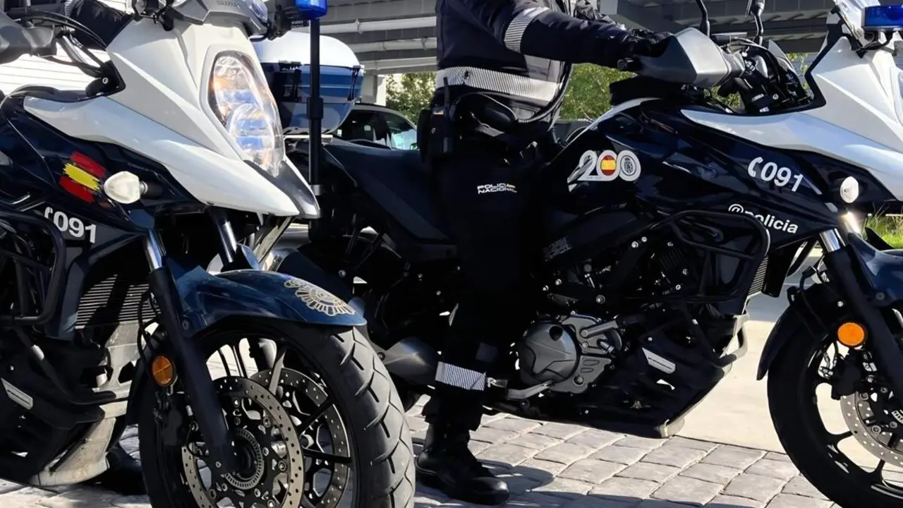 Policia Nacional Comisaria Valladolid motos y agentes sucesos