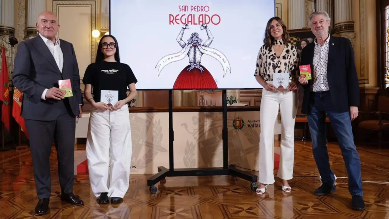 Presentacion programacion y cartel Fiestas San Pedro Regalado 2026 Ayuntamiento Valladolid