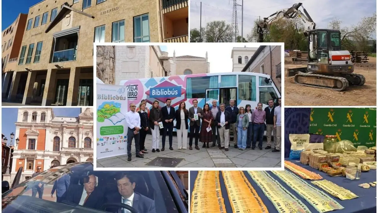 Noticias destacadas finales abril y principios mayo repasa domingo dia 3 Valladolid