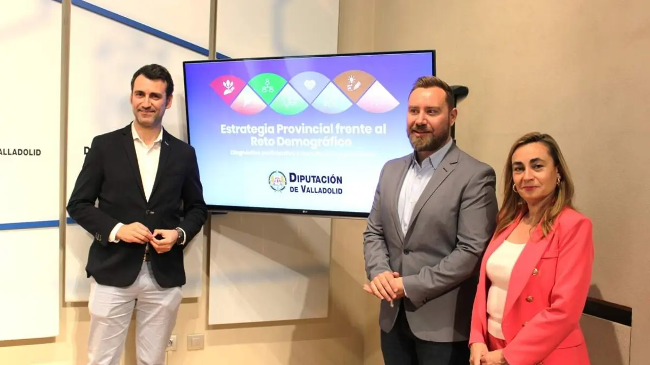Presentacion datos procesos participativos reto demografico provincia Diputacion Valladolid