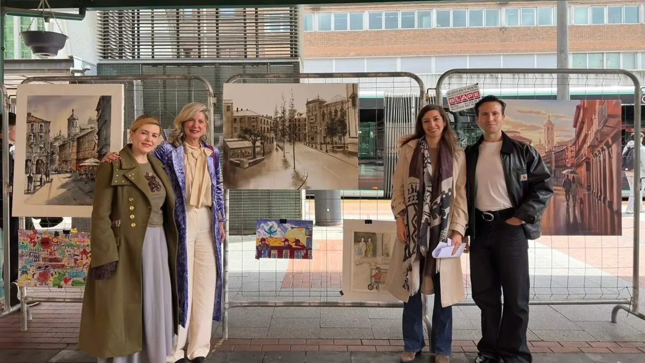 Obra ganadora del Premio de Pintura Rapida San Pedro Regalado Valladolid 2026
