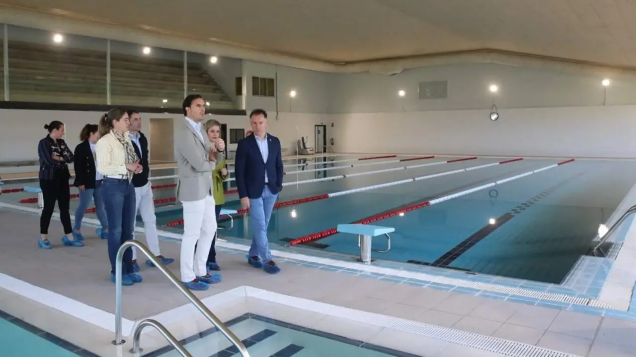 Inauguracion Piscina Municipal Climatizada Medina del Campo obras mejora