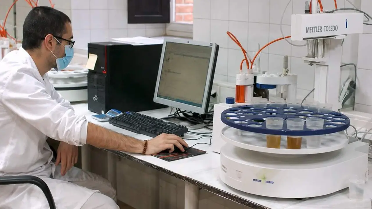 Laboratorio vino Estacion Enologica Castilla y Leon Rueda provincia