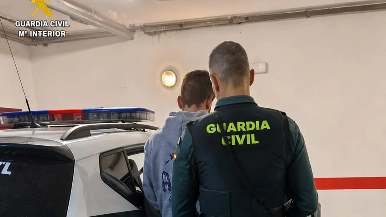 Detencion Guardia Civil trafico drogas Cogeces de Iscar provincia