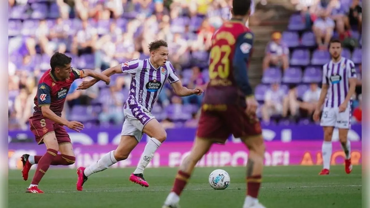 Derrota Real Valladolid vs Deportivo Mathis Lachuer cronica ultimo partido Zorrilla Liga