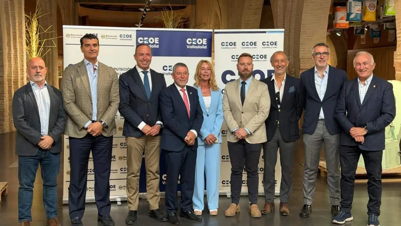 Comite Ejecutivo CEOE Valladolid reunion Mayorga retos empresariales comarca