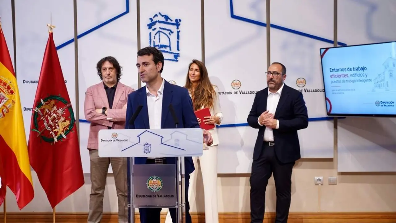 Presentacion nuevo proyecto transformacion digital gestion municipal provincia Diputacion Valladolid