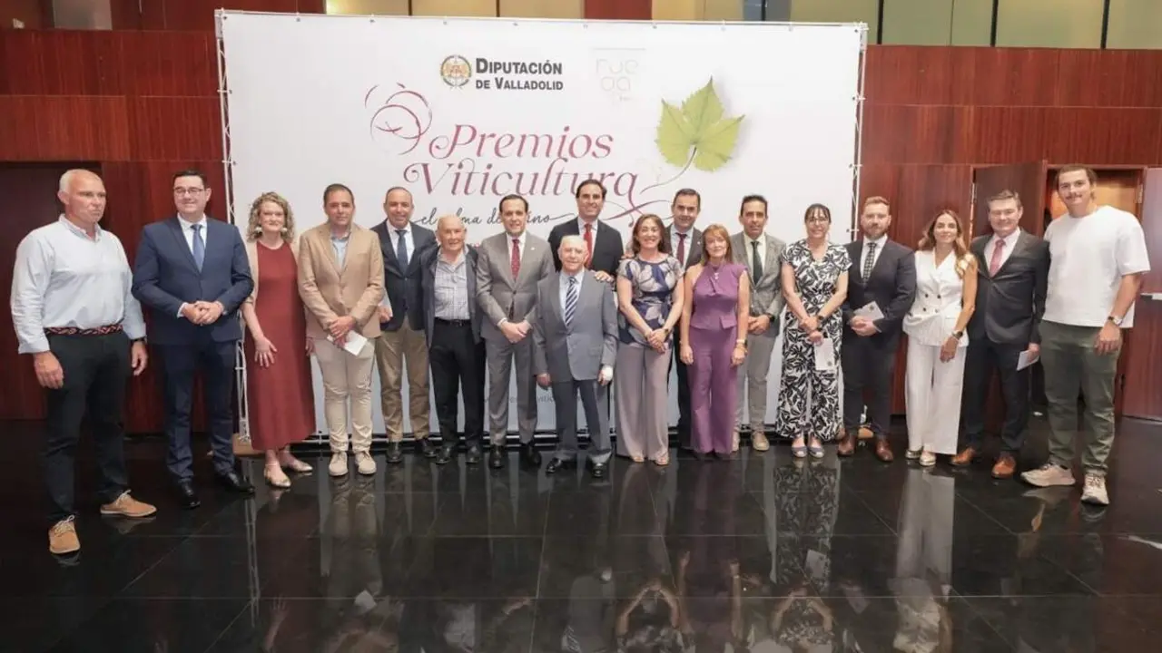 Entrega Premios de Viticultura de Valladolid El alma del vino segunda edicion Diputacion