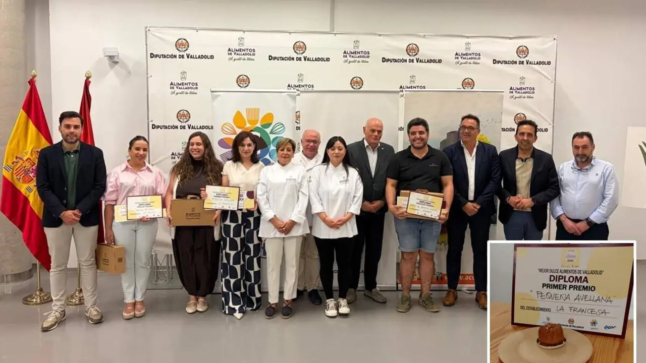 Pequena Avellana Pasteleria La Francesa mejor dulce Dulceria 2026 Diputacion Alimentos Valladolid