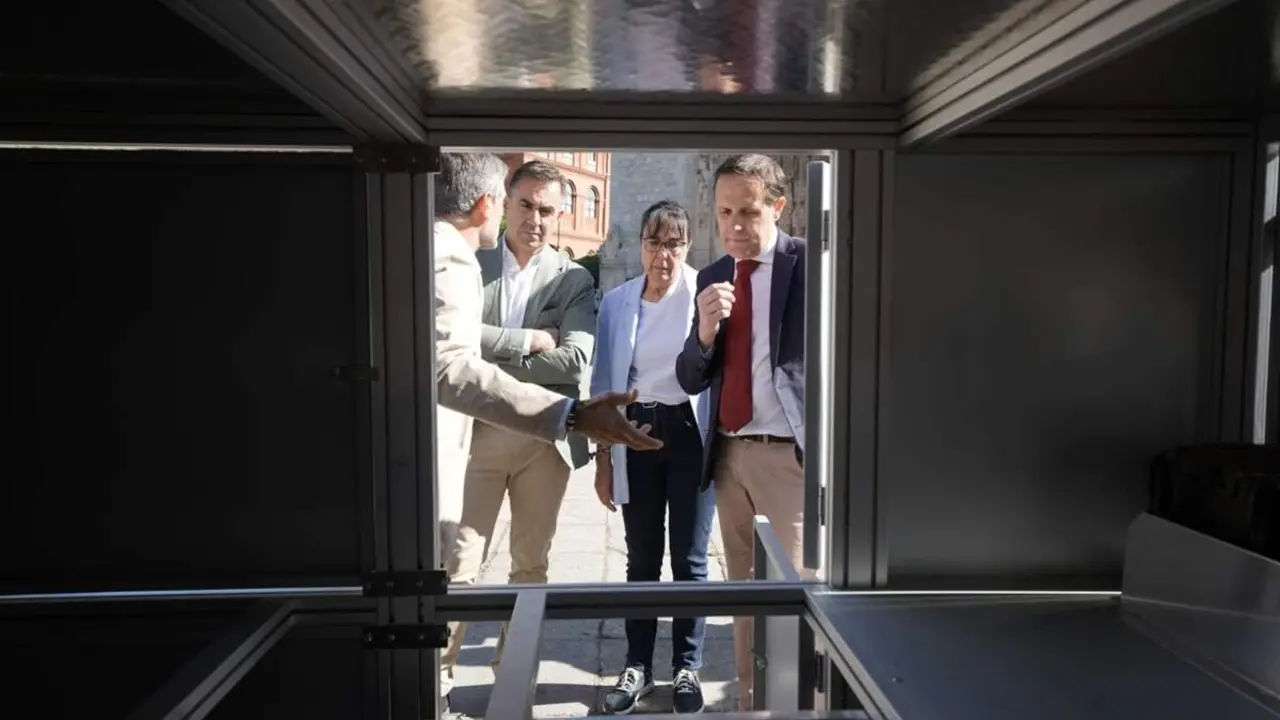 Nuevo equipamiento Punto Limpio Movil provincia Diputacion Valladolid