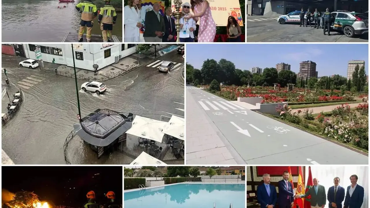 Tal dia como hoy mosaico noticias destacadas Valladolid junio 2025