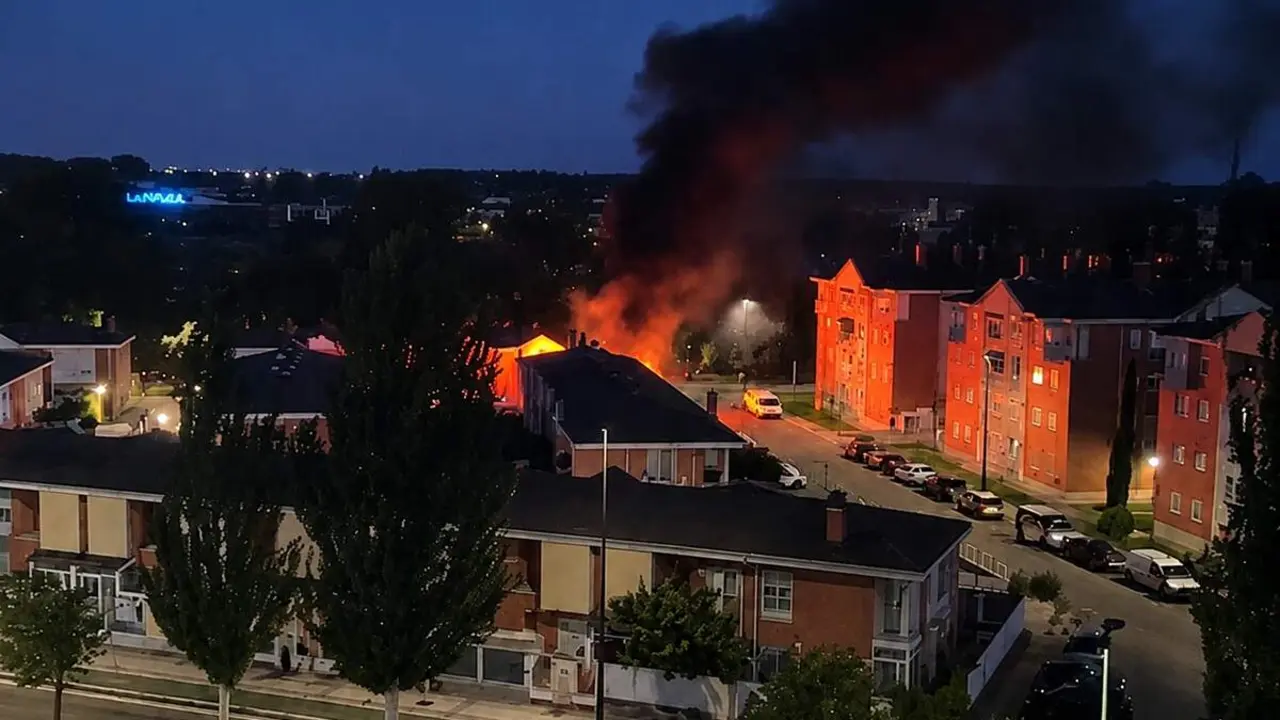 Grave incendio explosion barbacoa viviendas afectadas barrio Parque Alameda Valladolid