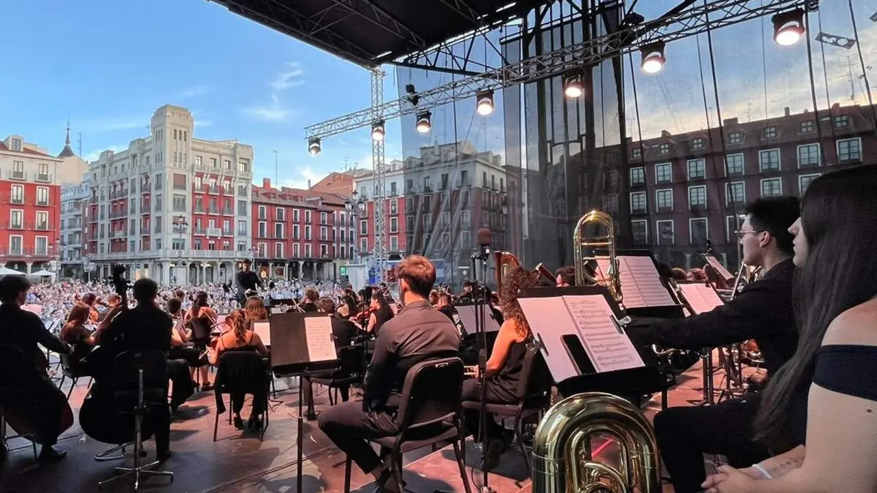 Concierto Gira Plazas Sinfonicas Oscyl Joven Plaza Mayor Valladolid