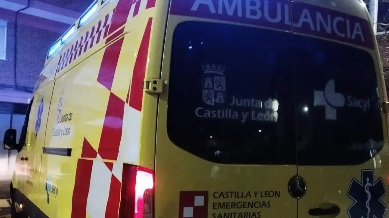 Intervencion sanitaria noche Valladolid ambulancia soporte vital basico Emergencias