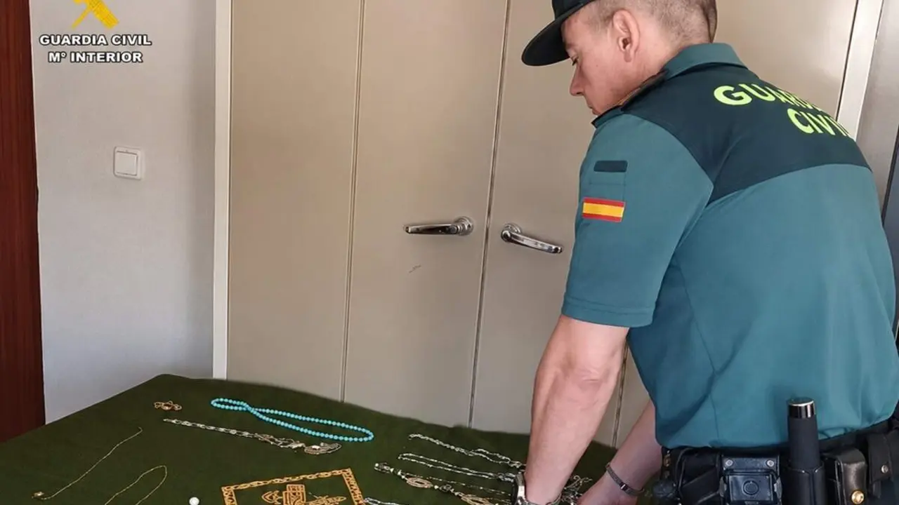 Guardia Civil joyas robadas asistenta personas mayores Cogeces del Monte