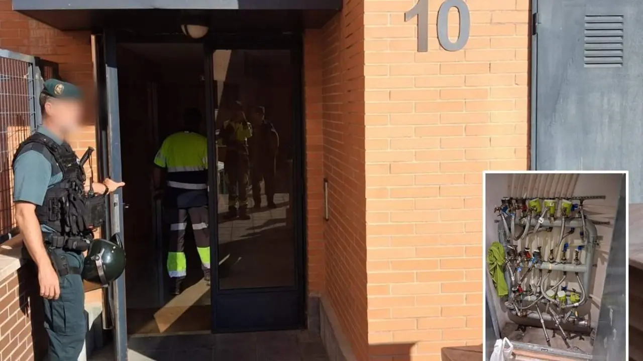 Enganches ilegales urbanizacion Arroyovereda okupas intervencion Guardia Civil