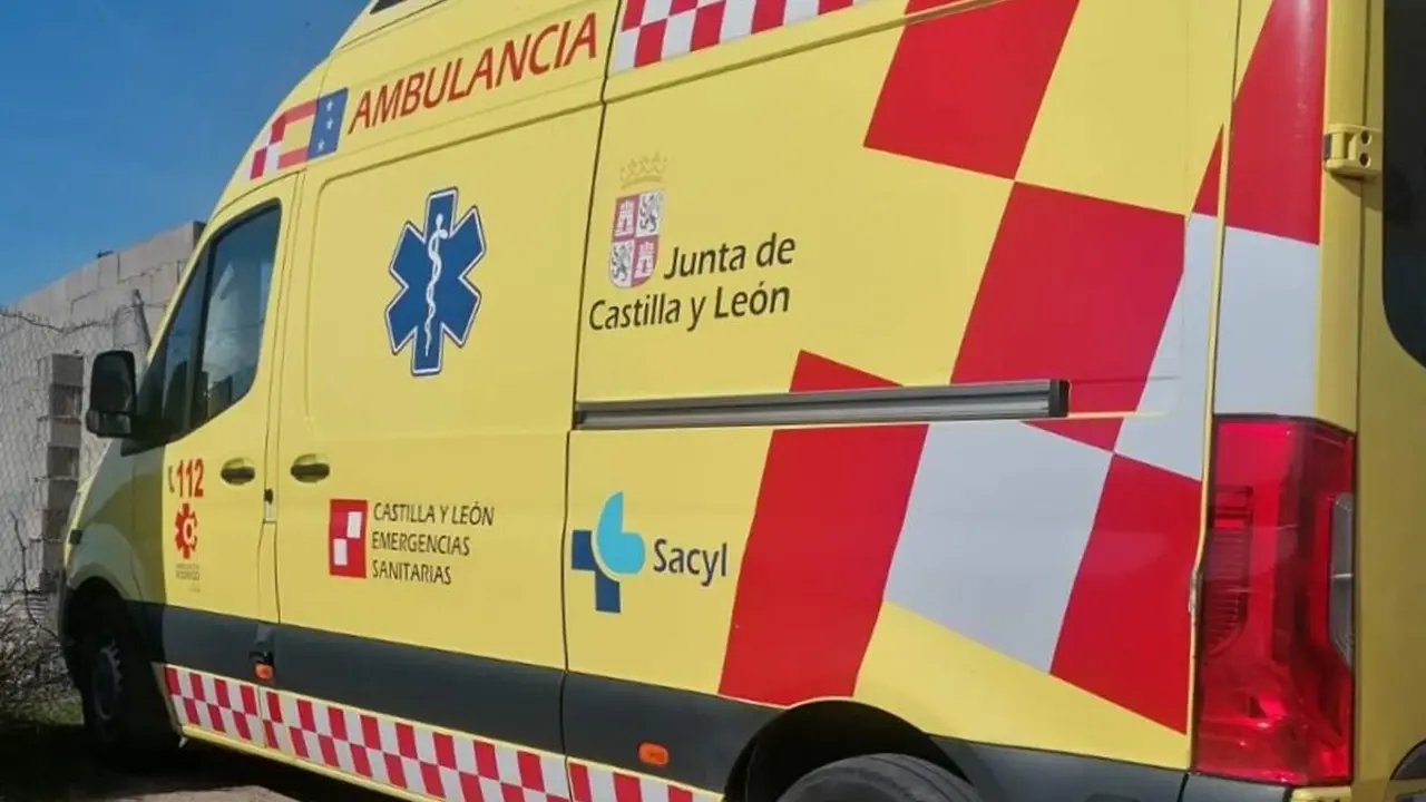 Ambulancia soporte vital basico Tordesillas 112 Sacyl accidentes provincia