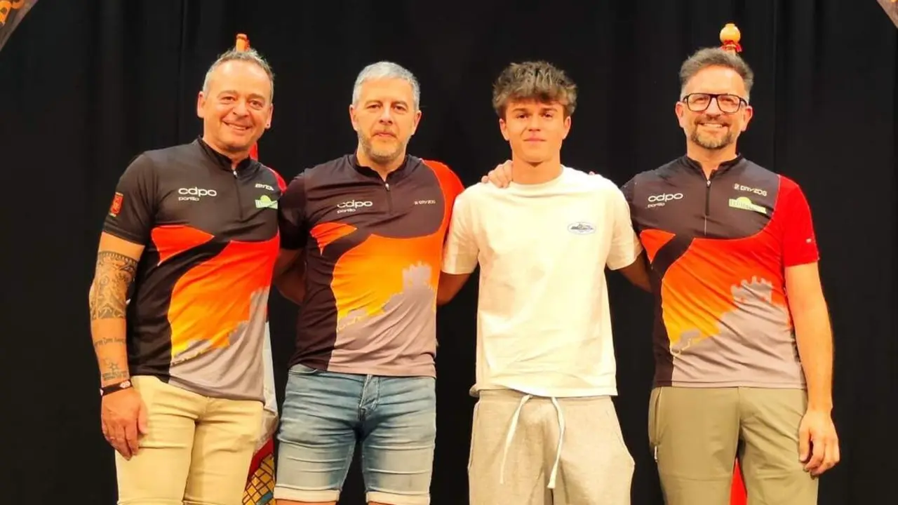 Daniel Sanz Vicario Club Deportivo Orientacion Portillo medallas oro y bronce Campeonato Europa
