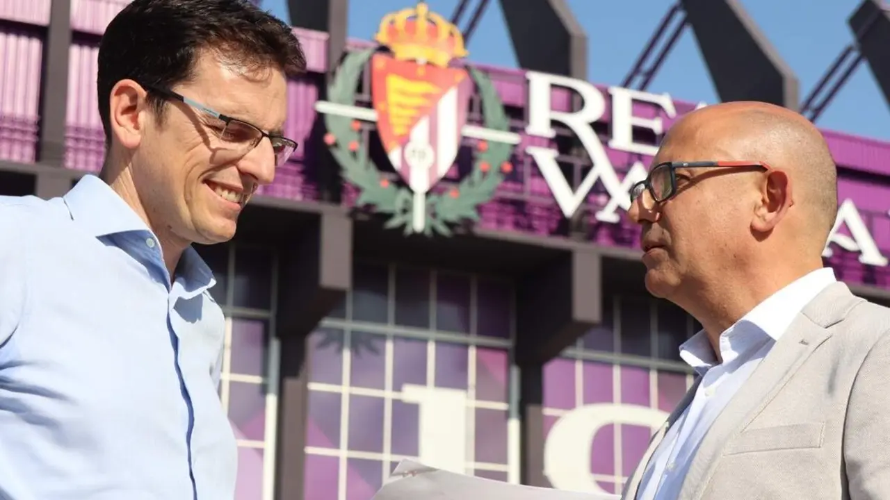 Pedro Herrero y Luis Velez criticas equipo Gobierno cerramiento fondo sur Estadio Jose Zorrilla